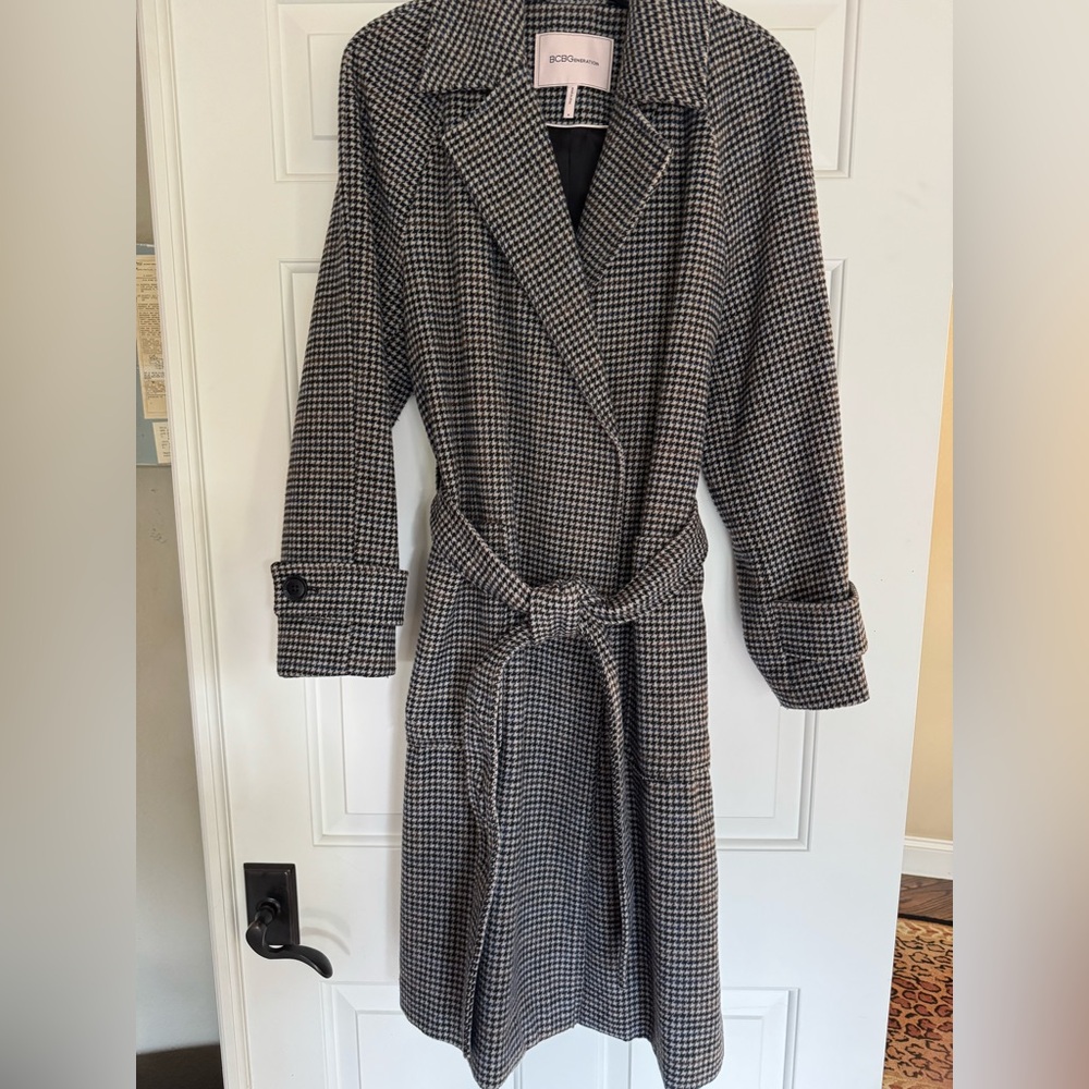 Bcbgeneration Houndstooth Winter Coat - image 1